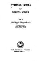 Cover of: Ethical issues in social work | 