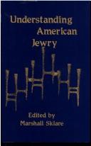 Cover of: Understanding American Jewry