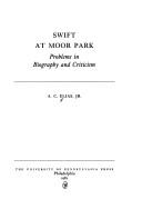 Cover of: Swift at Moor Park by A. C. Elias