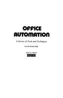 Office automation by David Barcomb