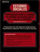 Cover of: Estudios sociales: preparación para el examen en español de equivalencia de la escuela superior