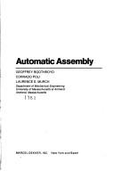 Cover of: Automatic assembly by G. Boothroyd