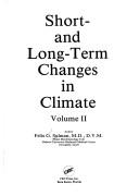 Cover of: Short- and long-term changes in climate