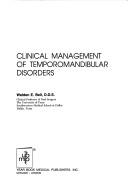 Cover of: Clinical management of temporomandibular disorders