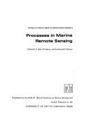 Cover of: Processes in marine remote sensing