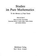 Cover of: Studies in pure mathematics by editorial board, editor-in-chief Paul Erdős, associate editors, László Alpár, Gábor Halász, and András Sárközy.