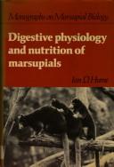 Cover of: Digestive physiology and nutrition of marsupials by Ian D. Hume