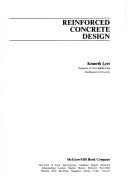Cover of: Reinforced concrete design