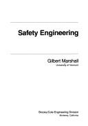 Safety engineering by Gilbert Marshall