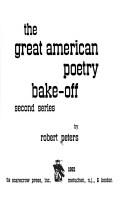 Cover of: The great American poetry bake-off, second series by Robert Peters