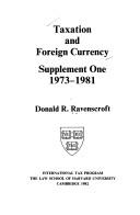 Taxation and foreign currency by Donald R. Ravenscroft