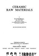 Cover of: Ceramic raw materials by W. E. Worrall
