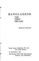 Cover of: Bangladesh, the first decade
