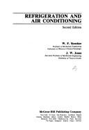 Refrigeration and air conditioning by W. F. Stoecker