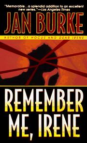 Cover of: Remember Me, Irene (Irene Kelly Mysteries (Paperback)) by Jan Burke