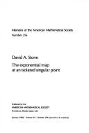 Cover of: The exponential map at an isolated singular point