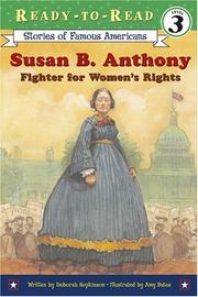 Susan B. Anthony by Deborah Hopkinson