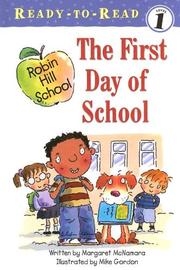 Cover of: The First Day of School: Robin Hill School - 9