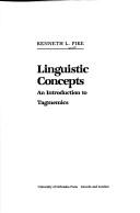 Cover of: Linguistic concepts: an introduction to tagmemics