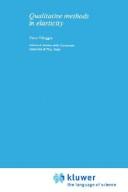 Cover of: Qualitative methods in elasticity by Piero Villaggio