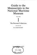 Cover of: Guide to the manuscripts in the National Maritime Museum