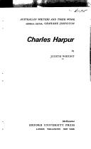 Cover of: Charles Harpur by Wright, Judith, Wright, Judith