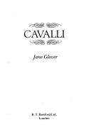 Cover of: Cavalli by Jane Glover