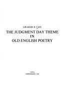 Cover of: The judgment day theme in old English poetry by Graham D. Caie