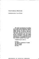 Cover of: The parole process by Carrière, Pierre., Carrière, Pierre.