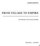 Cover of: From village to empire by Charles Allen Burney