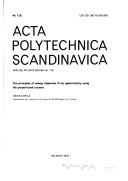 The principles of energy dispersive X-ray spectrometry using the proportional counter by Heikki Sipilä