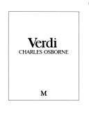 Verdi by Charles Osborne, Osborne