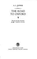 Cover of: The road to Oxford