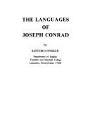 Cover of: The languages of Joseph Conrad