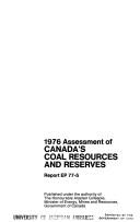 Cover of: 1976 assessment of Canada