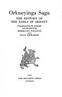 Cover of: Orkneyinga saga: the history of the Earls of Orkney
