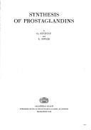 Synthesis of prostaglandins by Szántay, Csaba.