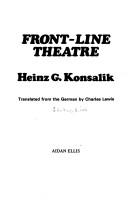 Cover of: Front-line theatre