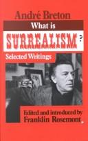 Cover of: What is surrealism? by André Breton, André Breton