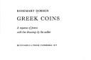 Cover of: Greek coins: a sequence of poems with line drawings by the author