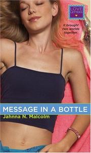 Cover of: Message in a Bottle (Love Letters) by Jahnna N. Malcolm