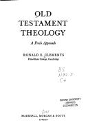 Old Testament theology by R. E. Clements
