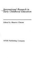 Cover of: International research in early childhood education