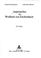Cover of: Approaches to Wolfram von Eschenbach