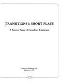 Cover of: Transitions I: short plays : a source book of Canadian literature