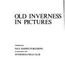 Cover of: Old Inverness in pictures