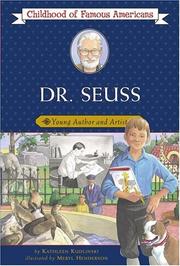 Cover of: Dr. Seuss: Young Author and Artist (Childhood of Famous Americans)