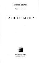 Cover of: Parte de guerra
