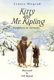 Cover of: Kitty and Mr. Kipling: Neighbors in Vermont