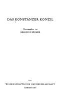 Cover of: Das Konstanzer Konzil